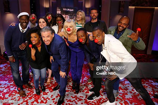 Pictured: Sterling K. Brown, Ravi Patel, Yvette Nicole Brown, Lauren Ash, Craig Ferguson, Mandy Moore, Retta, Malin Akerman, Grace Helbig, Lamorne...