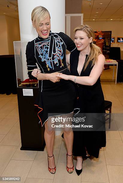 Actresses Taylor Schilling and Natasha Lyonne attend The Paley Center For Media Presents An Evening With "Orange Is the New Black" at The Paley...