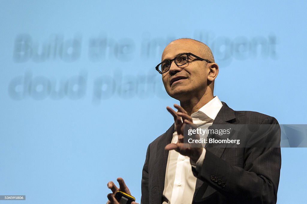 Microsoft Corp. CEO Satya Nadella Speaks At A Developer Day At The National University Of Singapore