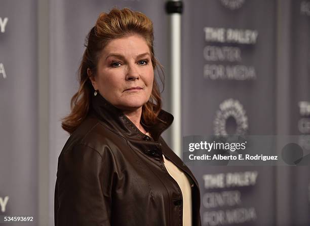 Actress Kate Mulgrew attends PaleyLive LA: An Evening With "Orange Is The New Black" at The Paley Center for Media on May 26, 2016 in Beverly Hills,...