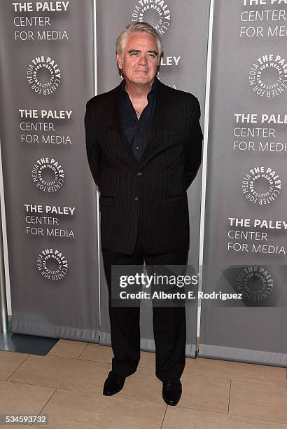 Actor Michael Harney attends PaleyLive LA: An Evening With "Orange Is The New Black" at The Paley Center for Media on May 26, 2016 in Beverly Hills,...