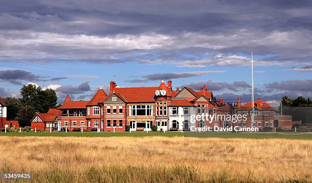 The newly extended clubhouse at Royal Liverpool Golf Club, venue for the 2006 Open Championship, on August 02, 2005 in Hoylake, England.