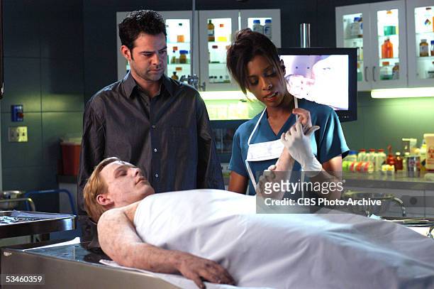 Wannabe" -- When a forensic fanatic steals evidence from a crime scene, Delko , Alexx and the team work to track him down, on CSI: MIAMI scheduled to...