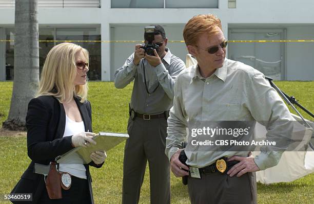 Dead Zone" -- Calleigh , Horatio and the CSI team must go on a modern-day treasure hunt when a treasure seeker is murdered on CSI MIAMI, scheduled to...