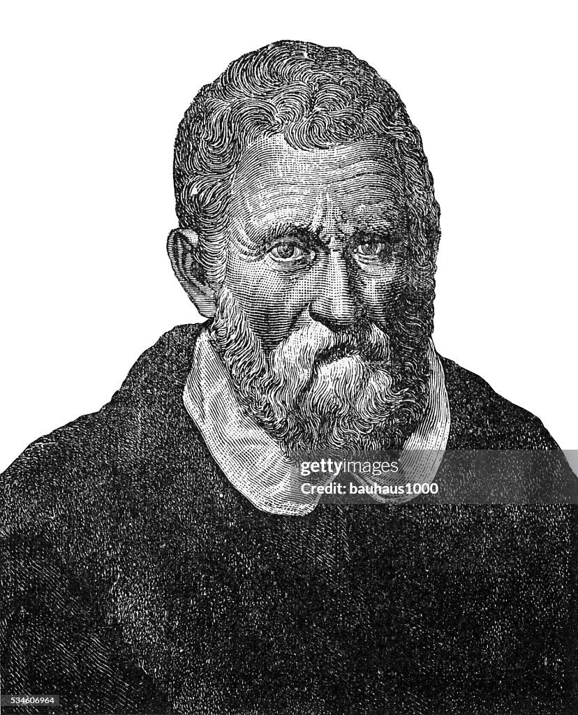 Marco Polo Portrait Engraving, 1254-1324