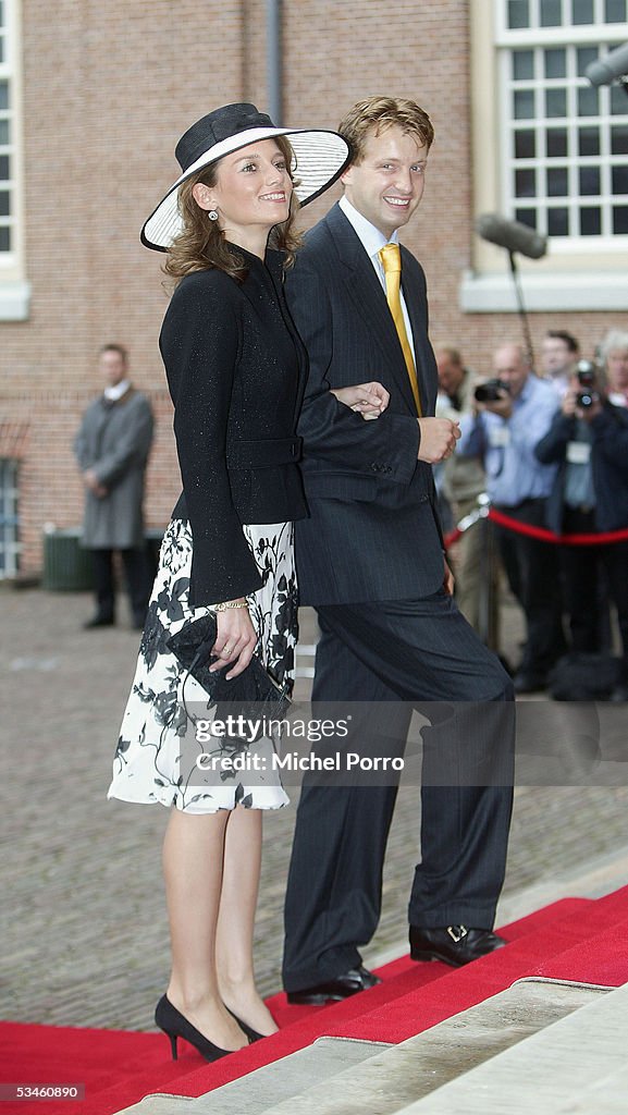Church Wedding Of Dutch Prince Pieter-Christiaan & Anita Van Eijk