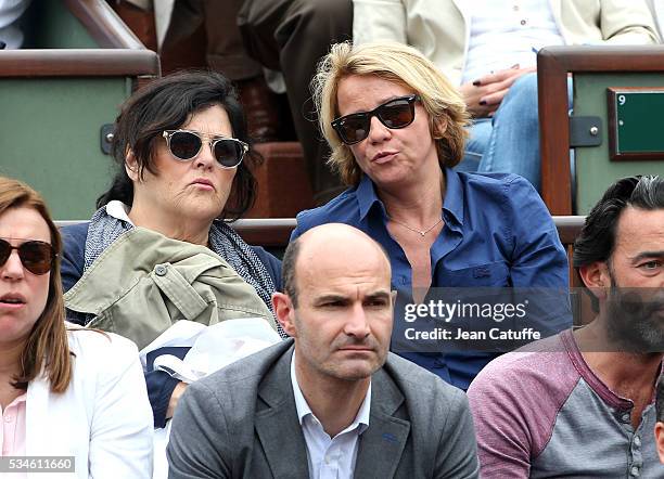 Ariane Massenet attends day 5 of the 2016 French Open held at Roland-Garros stadium on May 26, 2016 in Paris, France.