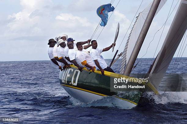 The crew of ?UFO? transport the Melbourne 2006 Queen?s Baton around the Caribbean island of Anguilla. In 2005, the crew of ?UFO? won the esteemed...