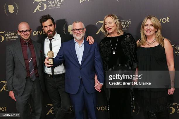 Official recipients for "The Leftovers", Co-creator/executive producer Damon Lindelof, actor Justin Theroux, co-creator/executive producer Tom...