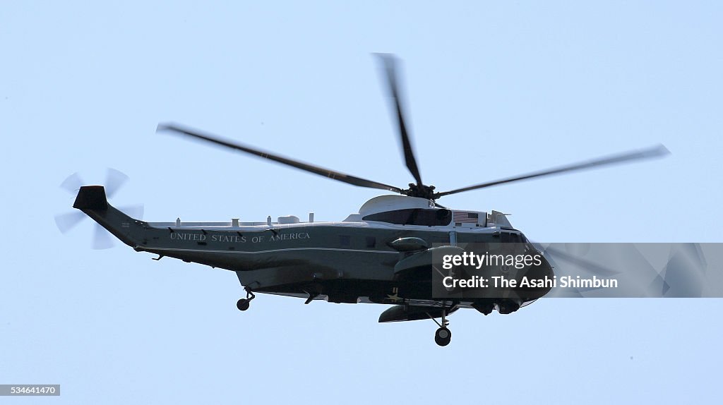 U.S. President Barack Obama Visits Hiroshima