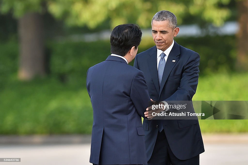 U.S. President Obama Visits Hiroshima