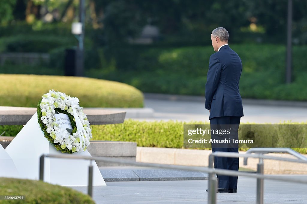 U.S. President Obama Visits Hiroshima