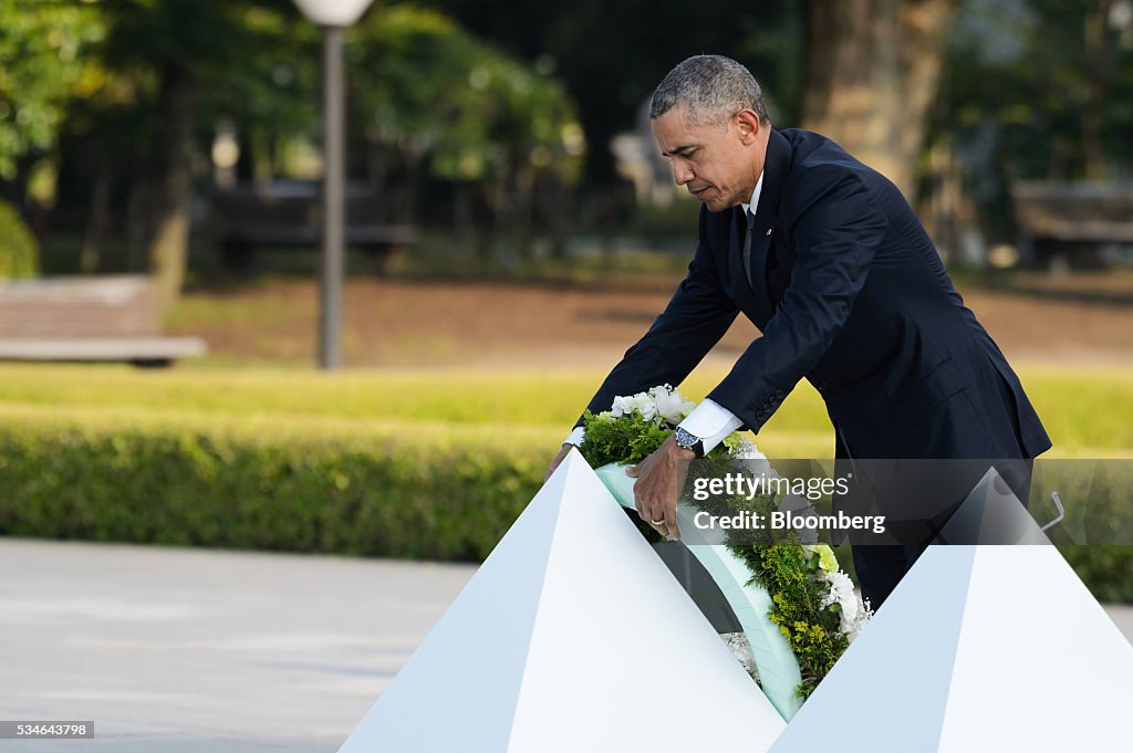 U.S. President Barack Obama Visits Hiroshima