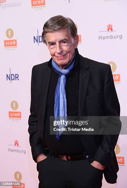 Hamburg, GERMANY Rolf Kuehn attends the Echo Jazz 2016 - Arrivals on May 26, 2016 in Hamburg, Germany.