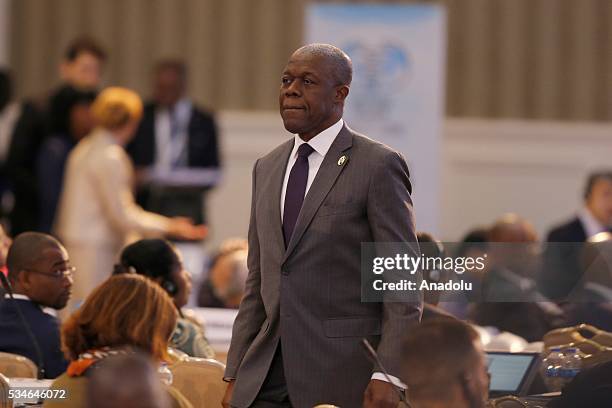 Vice President of Ghana, Amissah Arthur Kwesi Bekoe attends the Midterm Review of the Istanbul Programme of Action in Antalya, Turkey on May 27,...