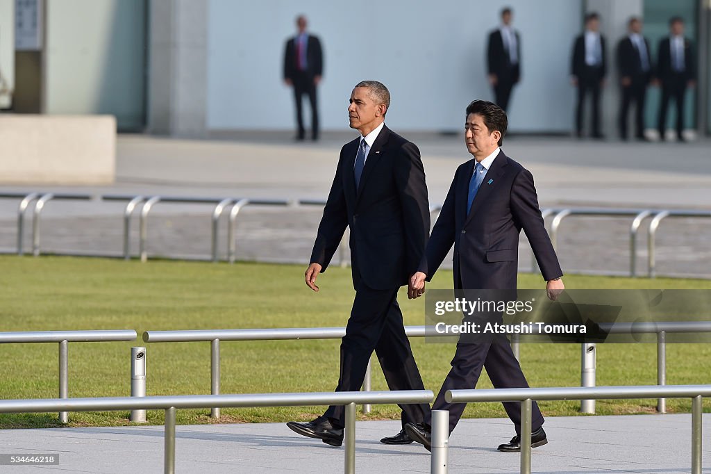 U.S. President Obama Visits Hiroshima