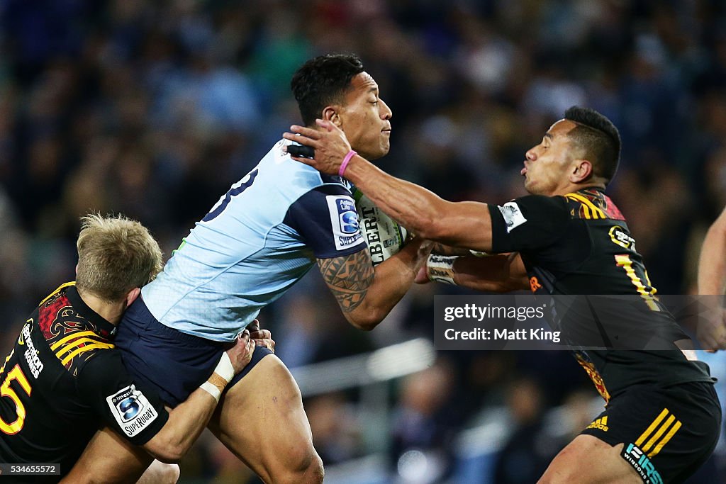 Super Rugby Rd 14 - Waratahs v Chiefs