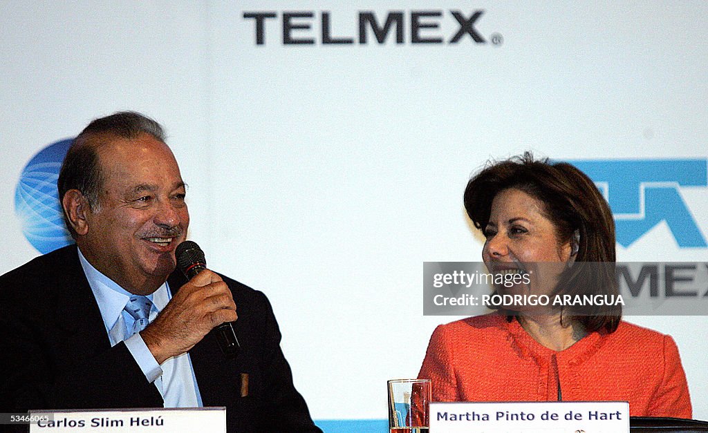 Carlos Slim (I) empresario y presidente