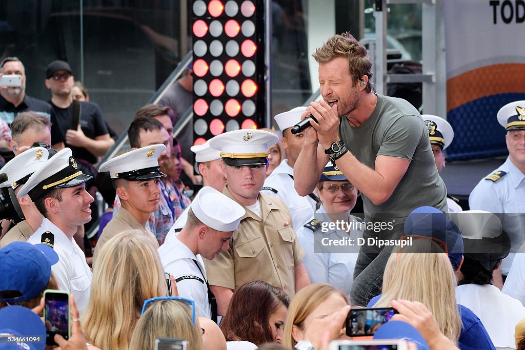 Dierks Bentley Performs On NBC's "Today"