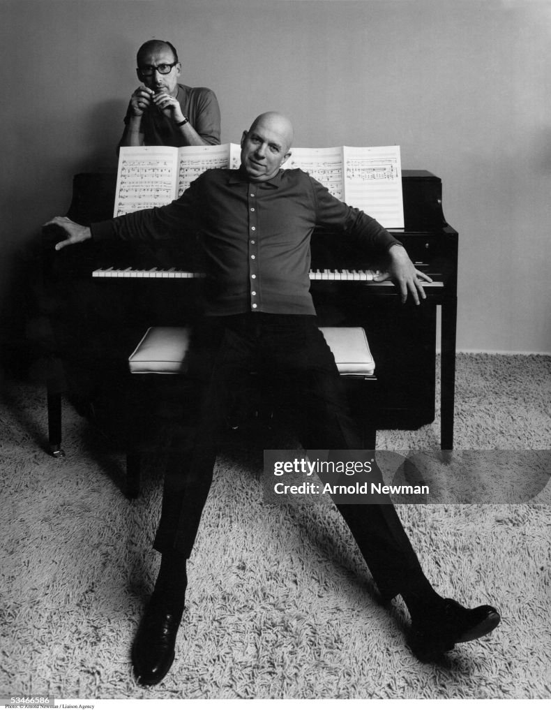 Portrait of American lyricist Sammy Cahn & composer Jimmy Van Heusen  News Photo - Getty Images