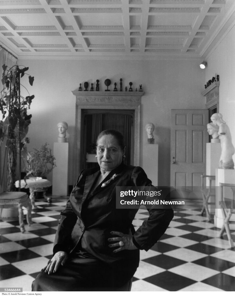 Helena Rubinstein In Her Home