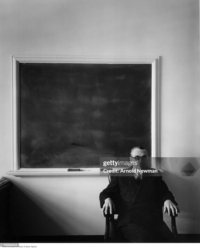 Godell Mathematician Kurt Godel poses for portrait at the Institute for ...