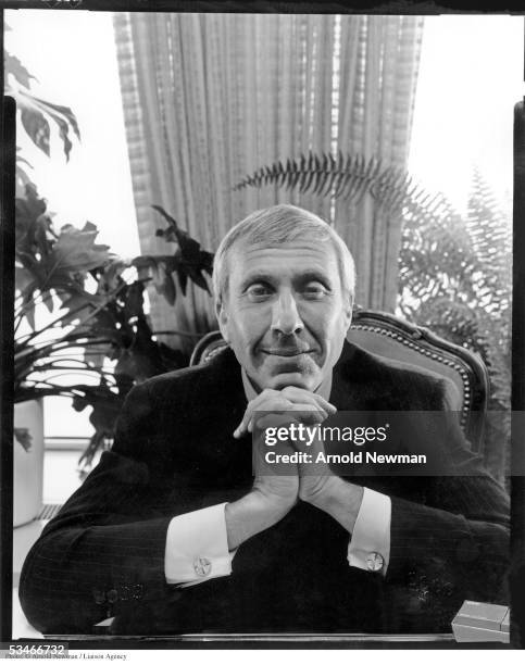 Portrait of Ivan Boesky, Wall Street trader, September 9, 1982 in New York City.