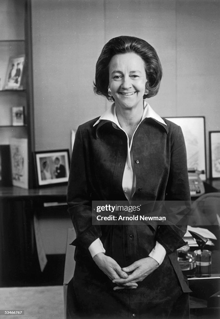 Katharine Graham, Pulitzer Prize-winning writer and chairperson of