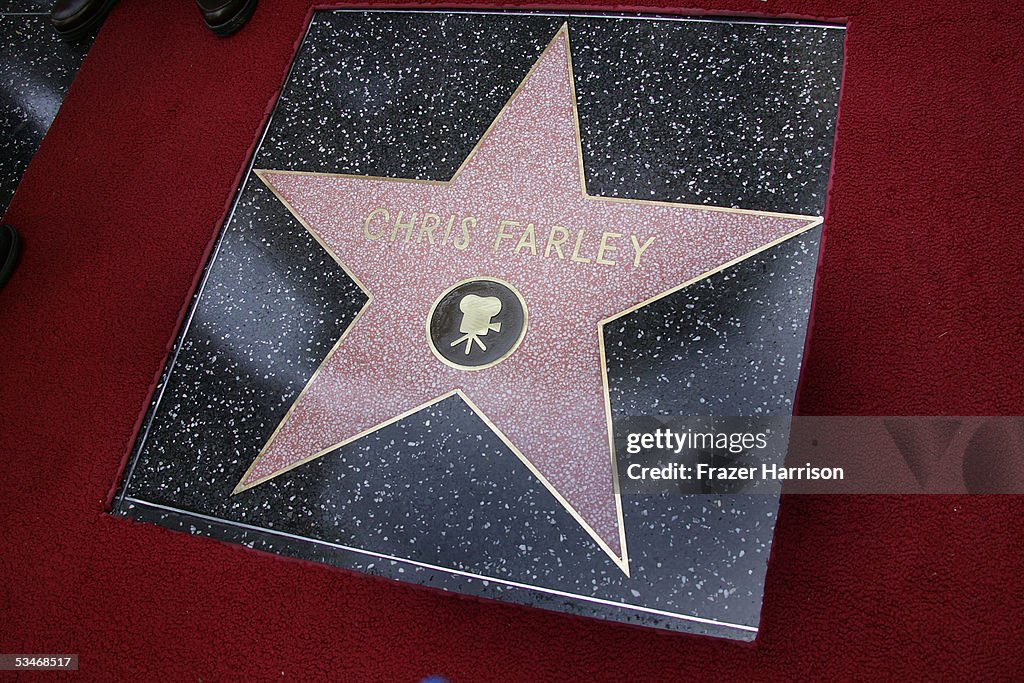Chris Farley To Be Honored Posthumously With Star On The Walk Of Fame