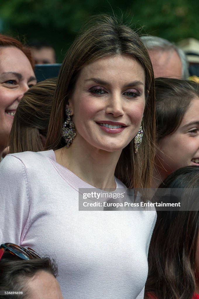 Queen Letizia attends the Opening of Madrid Book Fair