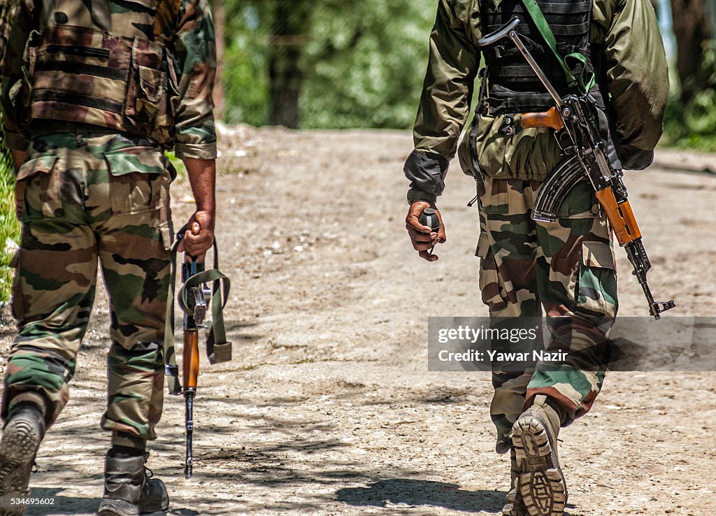 Six Militants One Indian Army Soldier Killed In Kashmir Gun Battles