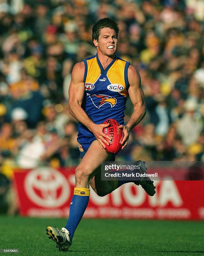 AFL Rd 22 - West Coast Eagles v Adelaide