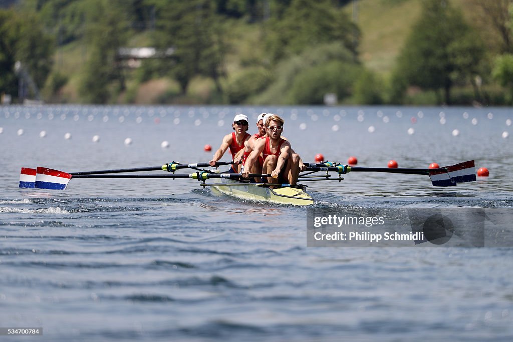 2016 World Rowing Cup II In Lucerne - Day One