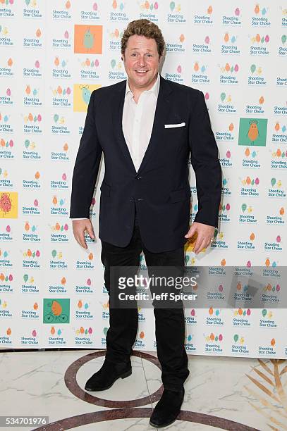 Michael Ball arrives for Star Chase Children's Hospice Event at The Dorchester on May 27, 2016 in London, England.