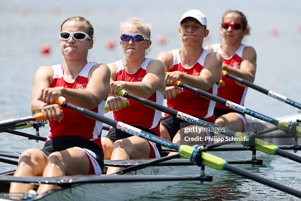 2016 World Rowing Cup II In Lucerne - Day One