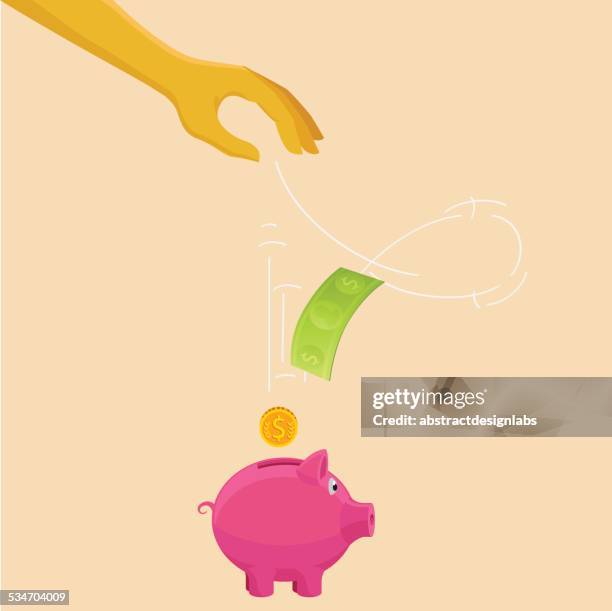 savings or banking - light at the end of the tunnel stock illustrations stock illustrations