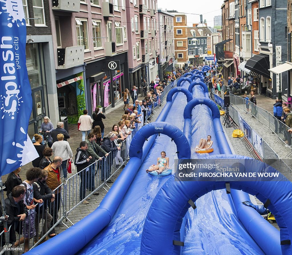 NETHERLANDS-WATERSLIDE