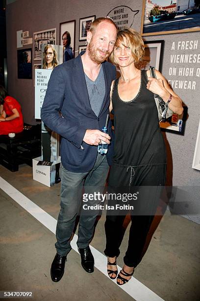 Johann von Buelow and Katrin von Buelow attends the New Faces Award Film 2016 After Show Party at ewerk on May 26, 2016 in Berlin, Germany.