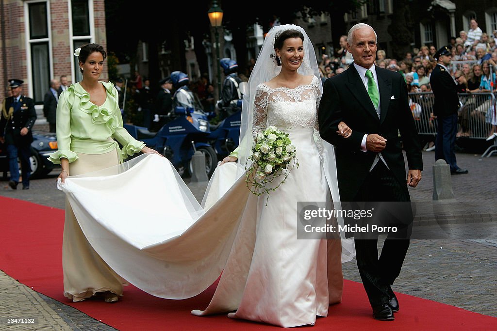 Church Wedding Of Dutch Prince Pieter-Christiaan & Anita Van Eijk