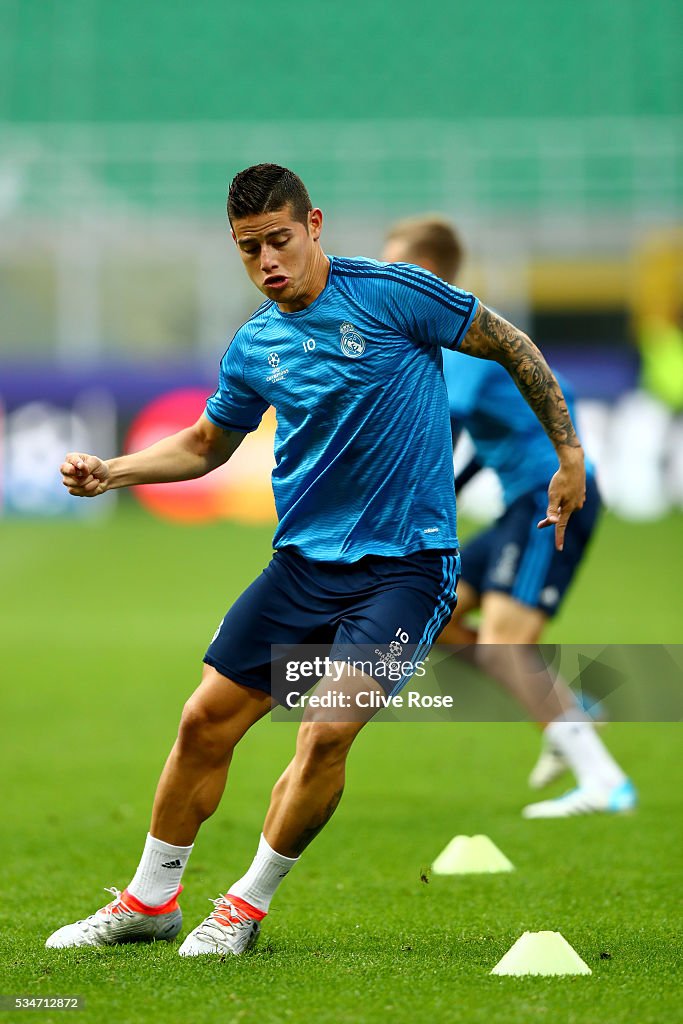 Real Madrid Training Session - UEFA Champions League Final