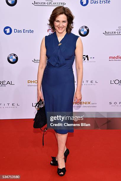 Martina Gedeck attends the Lola - German Film Award on May 27, 2016 in Berlin, Germany.