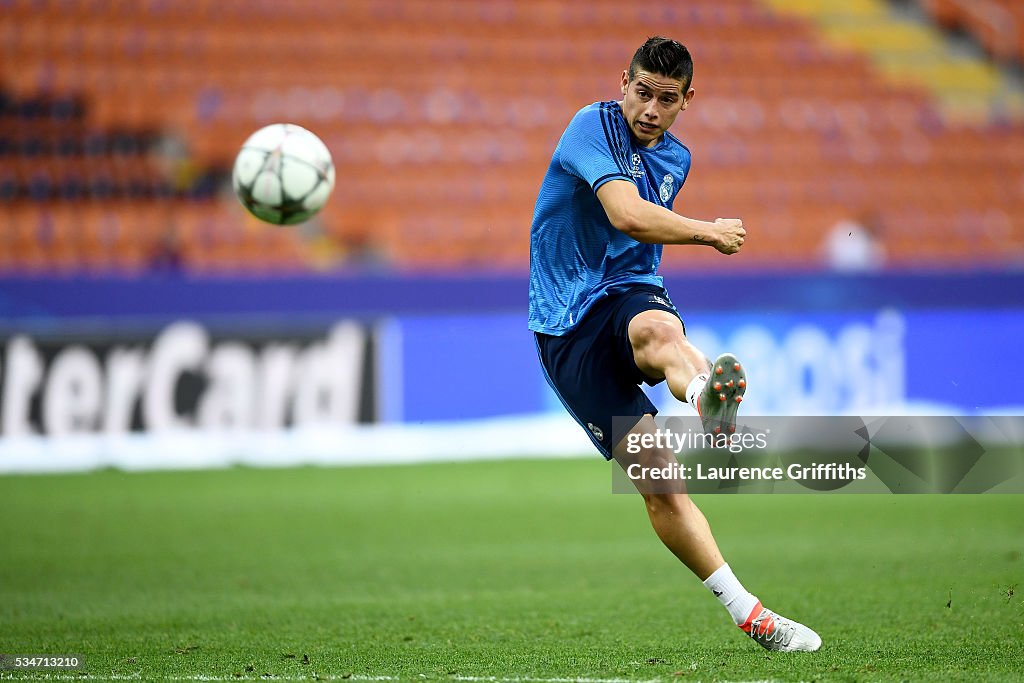 Real Madrid Training Session - UEFA Champions League Final