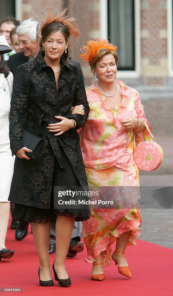 Church Wedding Of Dutch Prince Pieter-Christiaan & Anita Van Eijk