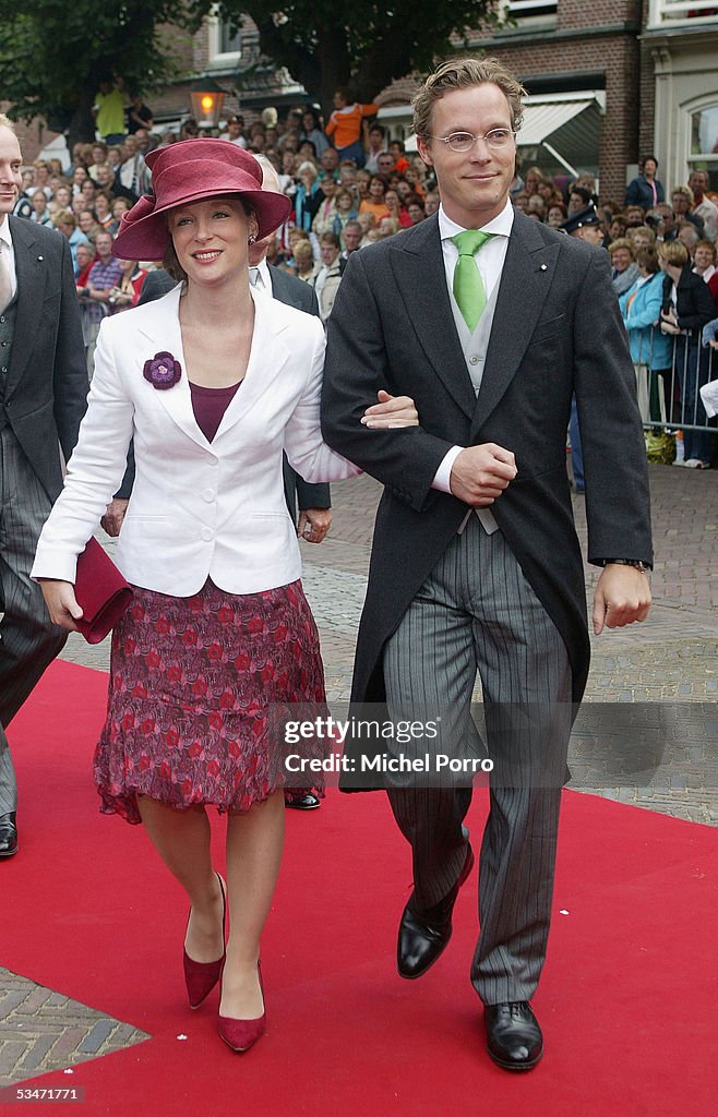 Church Wedding Of Dutch Prince Pieter-Christiaan & Anita Van Eijk