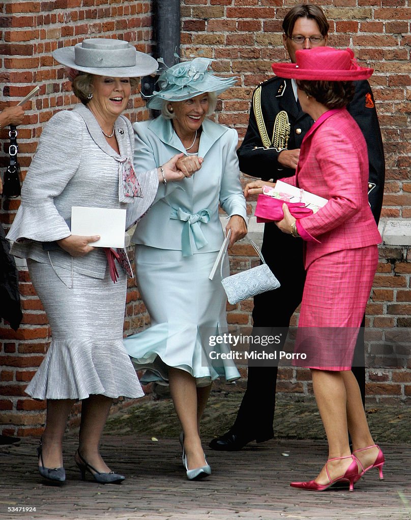 Church Wedding Of Dutch Prince Pieter-Christiaan & Anita Van Eijk