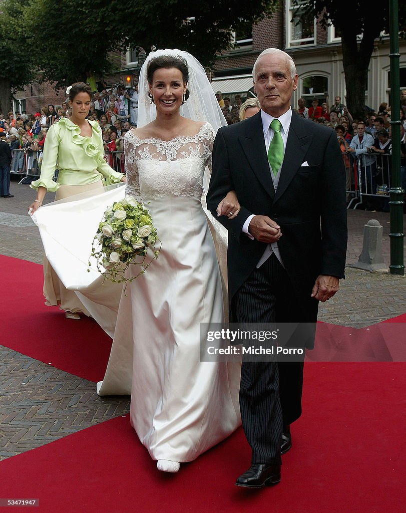 Church Wedding Of Dutch Prince Pieter-Christiaan & Anita Van Eijk