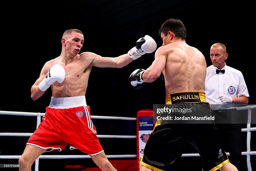 British Lionhearts v Kazakhstan - World Series of Boxing Semi-Final