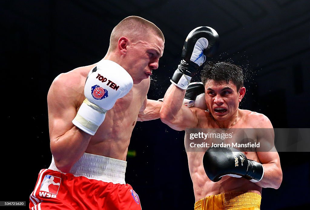 British Lionhearts v Kazakhstan - World Series of Boxing Semi-Final