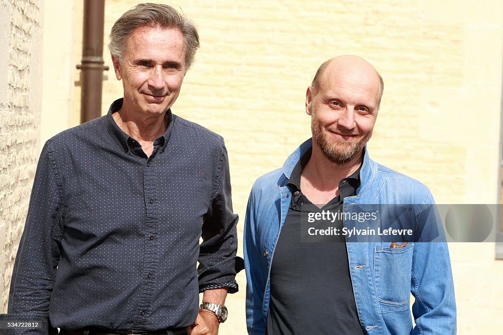 Thierry Lhermitte & Thomas Vincent : Photo Session In Lille
