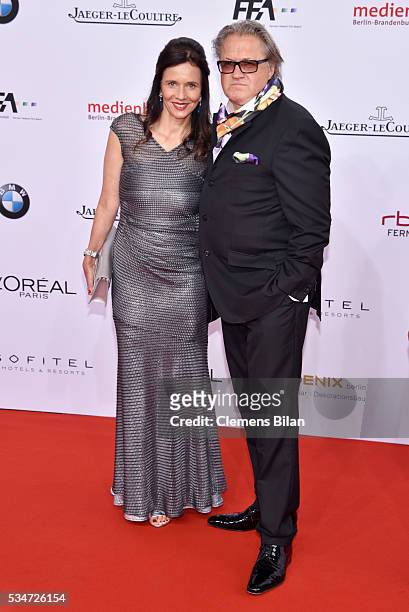 Michael Brandner and his wife Karin Brandner attend the Lola - German Film Award on May 27, 2016 in Berlin, Germany.